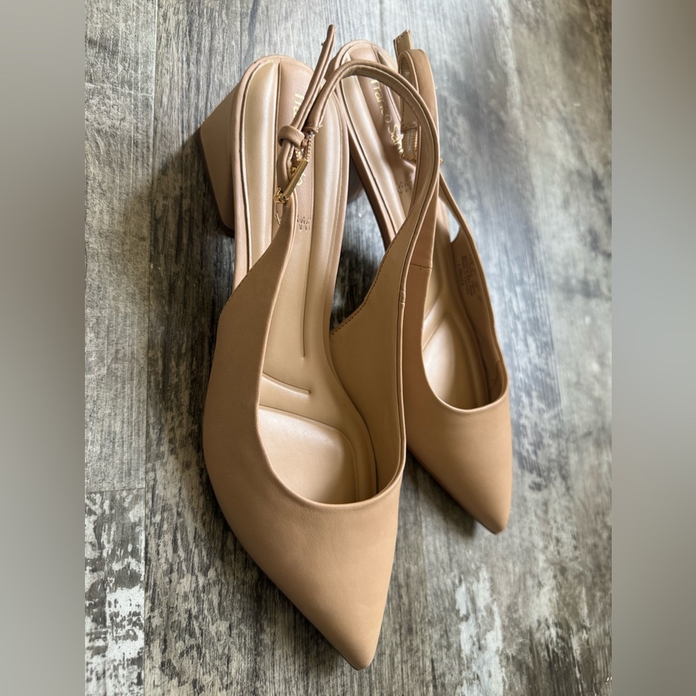Franco Sarto Racer Slingback Heels